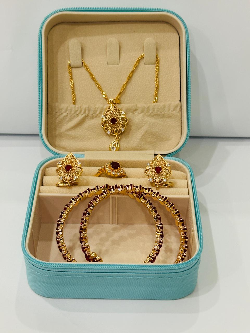 Hot Red jewellery set